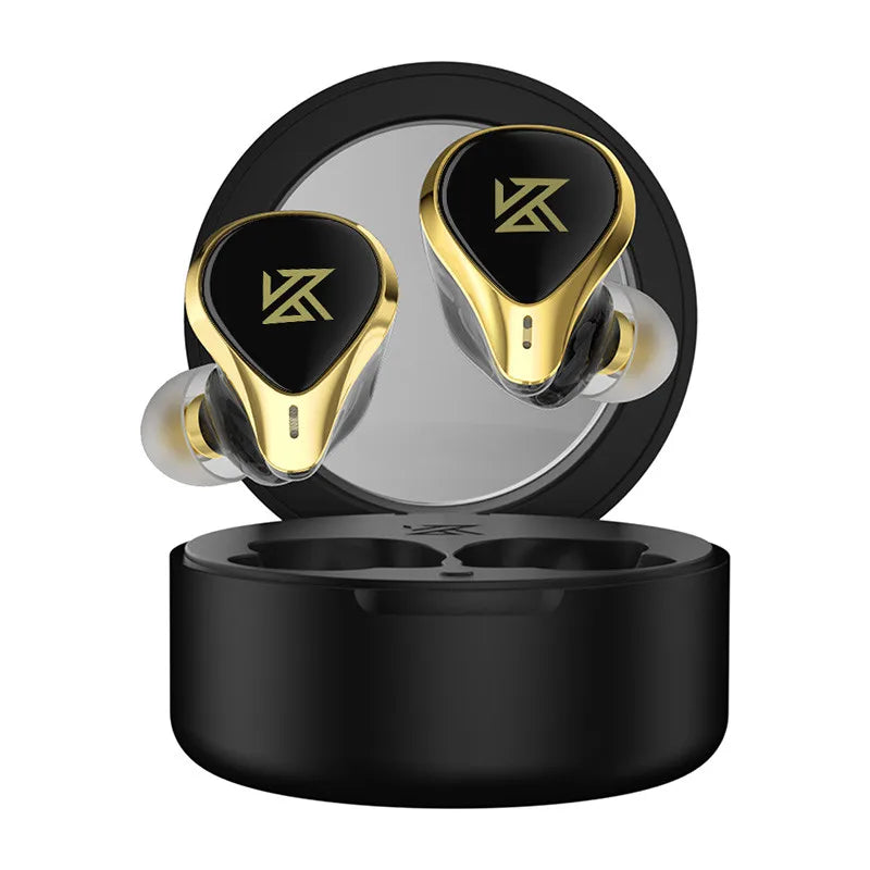 KZ SA08 PRO 8BA Units TWS Bluetooth5.2 Earphone True Wireless Earbuds Touch Control Noise Cancelling Sport Headset ZSX ASX ZAX