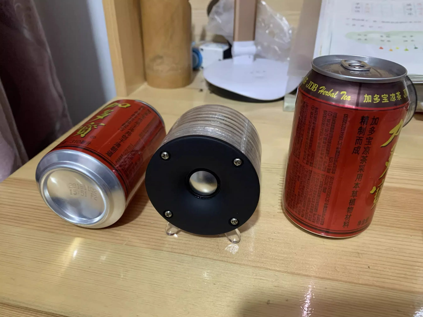 A-1044 3 Inch Tweeter Transparent Speaker Aluminum Tweeter Ultra High Speaker Silk Membrane Tweeter 1Pair