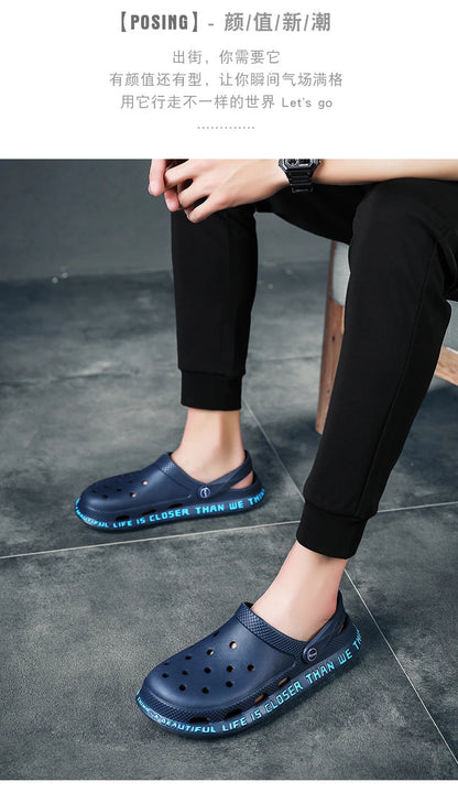 2023 Women's Sandals  Lady Girl Sandals Summer Women Casual Jelly Shoes Sandals Hollow Out Mesh Flats Beach Sandals