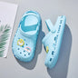 2023 Women's Sandals  Lady Girl Sandals Summer Women Casual Jelly Shoes Sandals Hollow Out Mesh Flats Beach Sandals