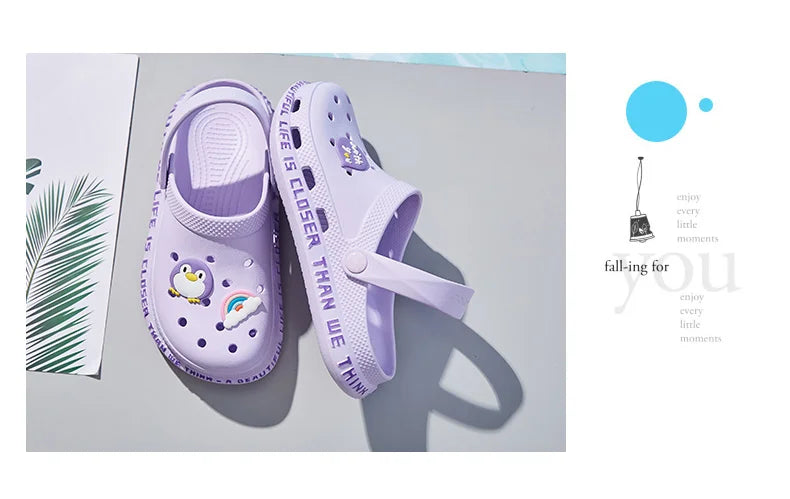2023 Women's Sandals  Lady Girl Sandals Summer Women Casual Jelly Shoes Sandals Hollow Out Mesh Flats Beach Sandals