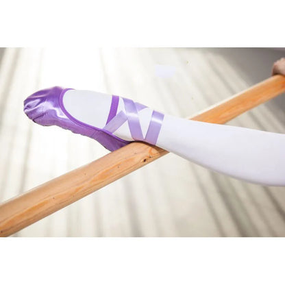 Purple Ballet Dance Shoes Satin Comfortable Soft Sole Ballet Dancing Shoes For Girls Kids Children Women's Shoes Wholesale B32