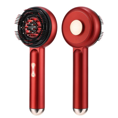 3 Modes Electric Massage Comb Portable Red Light Laser Comb for Hair Follicle Hair Follicles On The Head Essence Oil Applicator