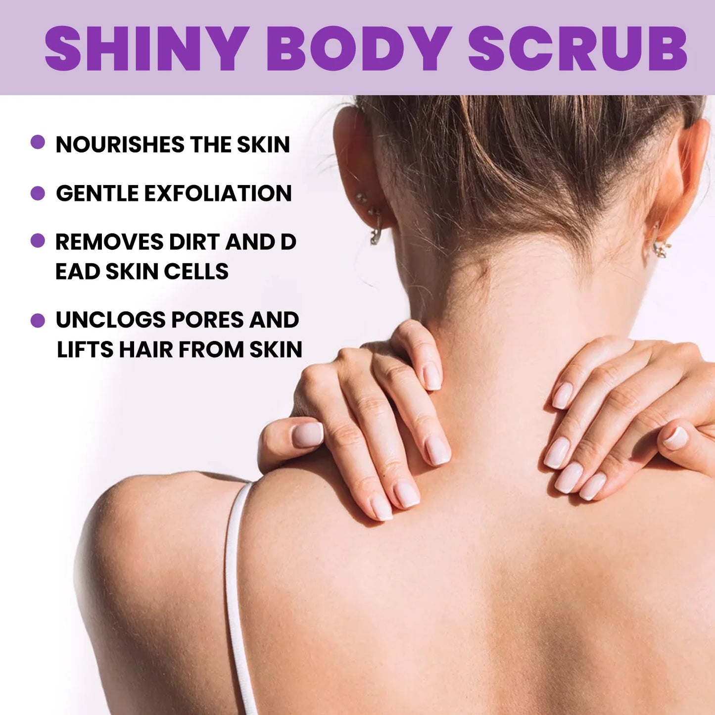 Body Scrub Cleaning Dead Skin Removal Melanin Facial Body Peeling Whitening Moisturizing Whitening Exfoliating Body Care Cream