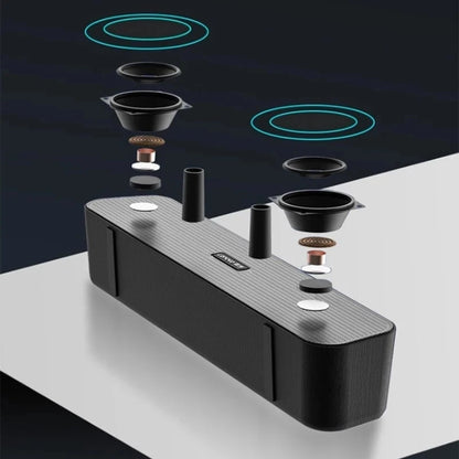 Lenovo BMS09 TV Sound Bar Speaker Stereo Surround Dual Woofer PC Speakers for Home Theater Desktop Computer Boom Box Som