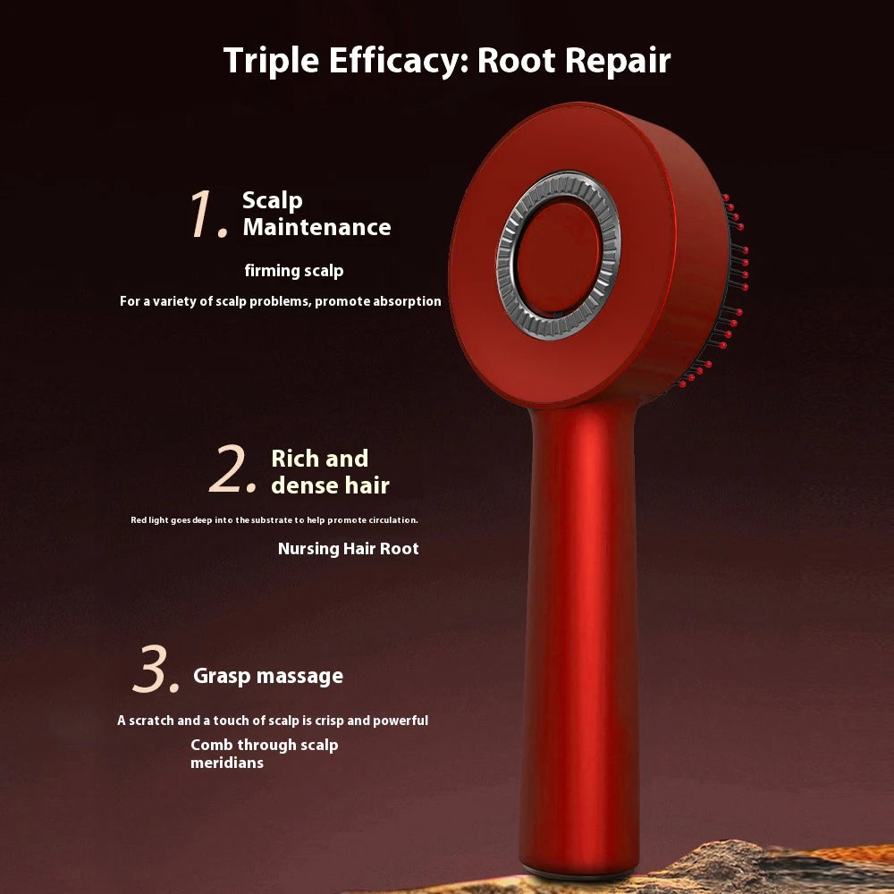 3 Modes Electric Multifunctional Infrared Therapy Comb Promote Hair Growth Massage of Hair Follicles Essence Oil Applicator
