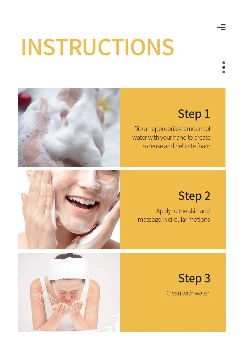 100g Turmeric Essential Oil Handmade Soap Face Wash Removal Acne Treatment Oil Control Moisturizing Whitening Soap Face Care
