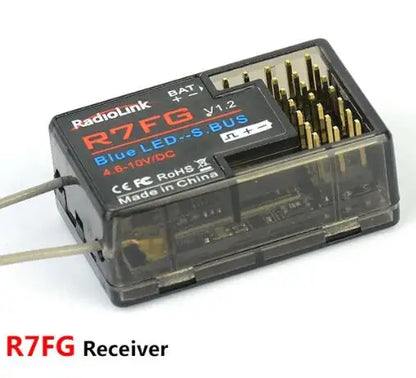 Radiolink RC4GS V2 4 CH FHSS RC Transmitter Remote Controller R6FG / R7FG With Gyro For RC Car Truck Crawler Wltoys Model