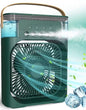 Dropdash portable misting fan for cars with water tank and cooling mist feature